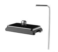 HomeVortex Supporto magnetico a sgancio rapido per fotocamera in alluminio adattatore base per Insta360 X5 X4 X3 X2 Series design leggero per treppiede ciclismo auto Mount (copertura superiore)