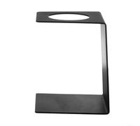 HomeVortex Supporto per caffè fatto a mano per versare sopra il gocciolatore, supporto per filtro in metallo con vassoio antigoccia, resistente al calore e ai graffi, lavabile in lavastoviglie