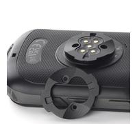 HomeVortex Supporto per computer da bicicletta in lega di alluminio, per riparazione della base del cronometro, leggero, facile da installare, accessorio per ciclismo, grigio (lega di alluminio)