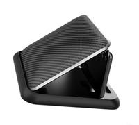 HomeVortex Supporto per telefono da cruscotto auto, regolabile, in silicone, antiscivolo, per una presa sicura, supporto in plastica riutilizzabile compatibile con tutti gli smartphone, per una facile