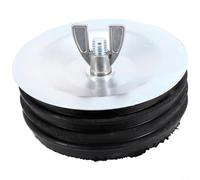 HomeVortex Tappo di pulizia per fognature, espansione in gomma metallica per una tenuta ermetica in cucina, bagno, lavandino, scarichi e linee di ritorno della piscina, impedisce l'ingresso di acqua