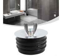 HomeVortex Tappo di pulizia per fognature, espansione in gomma metallica per una tenuta ermetica in cucina, bagno, lavandino, scarichi e linee di ritorno della piscina, impedisce l'ingresso di acqua