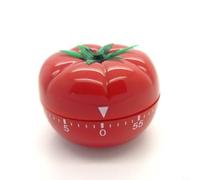 HomeVortex Timer meccanico per uova, 60 minuti per timer da cucina no per batteria richiesta, conto alla rovescia visivo, aiuto per cucinare uova bollire, gestione dello studio, bianco