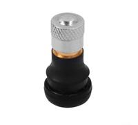 HomeVortex Ugello diritto per pneumatici tubeless per scooter elettrico Xiaomi e Max G30D, accessorio per valvola dell'aria in rame rimovibile, design compatto da 2 cm per resistenza alla foratura
