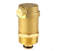 HomeVortex Valvola automatica di sfiato dell'aria in ottone per sistema solare di riscaldamento dell'acqua di scarico della pressione installazione verticale controllo della temperatura 1/2 3/4 1