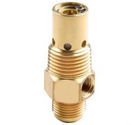 HomeVortex Valvola di ritegno unidirezionale in ottone G3/8 filettatura NPT maschio raccordo compressore d'aria con ingresso serbatoio G1/2 e collegamento porta scaricatore G1/8 per sistema di