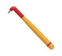 HomeVortex VDE - Set di chiavi esagonali isolate da 1000 V, ad alta tensione, chiavi a L, per elettricisti, con manico in TPE, 3-12 mm, colore rosso (4 mm)