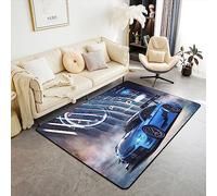 Homewish Tappetini per auto da corsa 100 x 150 per camera dei bambini e sala giochi, soggiorno, interni a tema sport estremo, decorativo moderno
