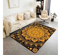 Homewish Tappeto Boho Mandala Area per Soggiorno 100x150cm