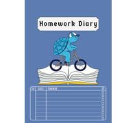 Homework Diary: Primary School for Kids | A4 | Undated 5 Day Week View | 100 Pages | 2024-2025 Edition | Blue