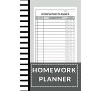Homework Planner for ADHD Students: 6 x 9 Inches, 107 Pages, Monthly Task Organizer for School Success: Organize Assignments with 16 Rows Per Page, 107 Months of ADHD-Friendly Planning