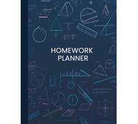 Homework Planner: Homework Organizer - 8.5" × 11" | 120 Pages | For School or College Assignments