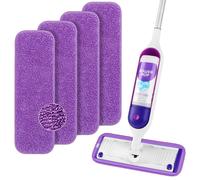 HOMEXCEL Panni riutilizzabili in microfibra per Swiffer PowerMop Power Mop Pads Ricariche per Spray Mop da 13''-15'' Panno lavabile in lavatrice