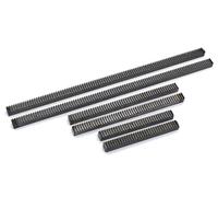 HOMEXO Cremagliera in Acciaio for Pista dentata 1 modulo M1 Cremagliera for cremagliera for Modello Micro Fai da Te Materiale 1pz (Size : 10cm)