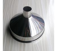 HOMEXO Imbuto in Acciaio Inossidabile 304 Ispessito, Imbuto Industriale di Grande Diametro da 25 cm, perdite d'olio, Schermo filtrante, Imbuto Sovradimensionato for Uso Domestico 1 Pezzo (Color : B)