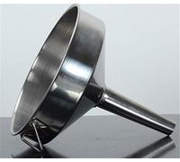 HOMEXO Imbuto for Olio da Cucina Liquido Grande Imbuto in Metallo in Acciaio Inossidabile con Filtro Staccabile Imbuto Industriale a Bocca Larga for Utensili da Cucina inscatolati 1pc (Color : 30cm)