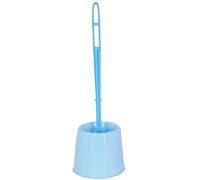 homeXpert MSV 100144.02 - Scopino per WC, in plastica, 13 x 13 x 41,5 cm, Colore: Azzurro