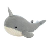 HOMEXYLYL Narwhal Plush, Narwhal Ocean Stuffed Animal Soft Cute for Hugging Playing Suitable for Children Adults Birthday Gift(S)