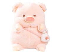 HOMEXYLYL Pig Plush Toys, Piggy Stuffed Animal Cute Backpack Piglet Huggable Christmas Thanksgiving Birthday Party Gifts for Adults Kids(30cm/11.8in)