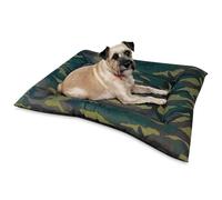 Homey Letto reversibile e lavabile per cani, modello Doggy, adatto per trasporto e casa, ideale per il riposo degli animali domestici, comodo materassino in tessuto, fiocchi di schiuma, stampa