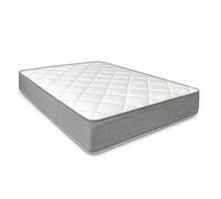 Homey - Materasso 90 x 200 Box Natur con molle insacchettate e viscoelastico, ergonomico multi-zona, grande comfort, igienico e traspirante, spessore 23 cm