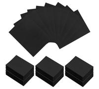 Homgaty - 300 custodie per carte standard, trasparenti, per Pokemon, giochi di magia, MTG, The Gathering, giochi da tavolo, Yugioh (nero)