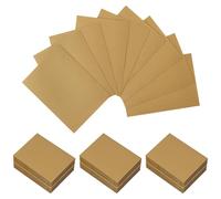 Homgaty 300 custodie standard per carte, trasparenti, protezioni per carte Pokemon, carte collezionabili, Magic (dorate)