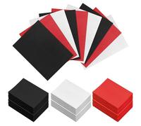 Homgaty Buste Proteggi Carte 300 PZ,66 x 91 MM Card Sleeves Sleeves Magic Trasparenti,Bustine Protettive Yugioh per Giochi di Carte Collezionabili, Magic The Gathering (Nero, Rosso, Bianco)