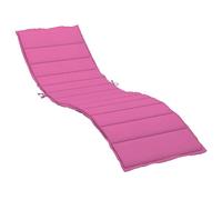 Homgoday Cuscino per Lettino Prendisole Rosa 200x60x4 cm in Tessuto Oxford, Cuscino da Giardino, Cuscino Sedile, Cuscino Sdraio da Giardino, Cuscino Panchina da Lettino Prendisole,Esterni
