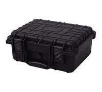 Homgoday Valigetta universale per merci pericolose, valigetta per attrezzi, con gommapiuma, colore nero, 27 x 24,6 x 12,4 cm, Nero , 35 x 29.5 x 15 cm