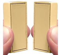 Homie Pesi magnetici per Tenda da Doccia Confezione da 8 magneti Impermeabili + Custodia per Il Trasporto, Ottimo complemento d'arredo per Il Bagno, Fodera, Bandiere (Confezione da 12, Beige)