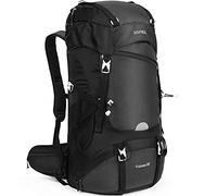 HOMIEE Zaino da Trekking 50L 60L Zaini da Escursionismo Zainetto Leggero Zaini Viaggi di Campeggio Montagna con parapioggia Zaino per Alpinismo Impermeabile Daypack da Arrampicata