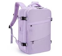 HOMIEE Zaino da Viaggio Aereo 32L Bagaglio a Mano 45x36x20 per Easyje Zaino Porta PC 15.6 Pollici Impermeabile Borsa da Cabina per Voli Antifurto per Scuola, Lavoro, Affari