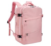 HOMIEE Zaino da Viaggio Aereo 32L Bagaglio a Mano 45x36x20 per Easyje Zaino Porta PC 15.6 Pollici Impermeabile Borsa da Cabina per Voli Antifurto per Scuola, Lavoro, Affari