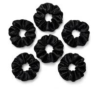 Homiladi Confezione da 6 elastici per capelli morbidi ed ecologici, 9,5 cm, elastici per capelli per donne e ragazze, durevoli per tutti i giorni e lo sport