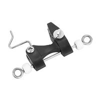 Hominas Clip per traina a Tensione Regolabile Clip di Rilascio per Pesca Outrigger Downrigger con Design Clip Leggera in plastica Nera