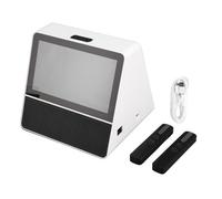 Hominas Dispositivo di traduzione Traduttore linguistico a Doppio Schermo Doppio Touchscreen 7 Pollici 121 Lingue Voce bidirezionale WiFi RJ45 Dispositivo di traduzione scriv