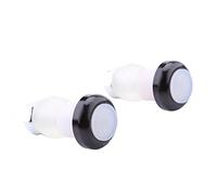 Hominas Manopole per Manubrio per Bicicletta Indicatore di direzione Indicatore Luminoso di Sicurezza 2 Pezzi Luci LED Luminose per la Sicurezza Notturna in Bicicletta (Nera)