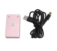 Hominas Microfono USB Magnetico omnidirezionale con cancellazione del rumore Registrazione ad alta fedeltà a doppio canale per giochi in streaming live Podcasting Lega di alluminio (Oro rosa)