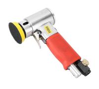 Hominas Mini Levigatrice Orbitale Pneumatica, Mini Orbitale Lucidatrice Angolare Smerigliatrice per Macchine Auto Levigare Lucidare Ferramenta e Mobili, 18 Cm
