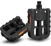 Hominas Pedali per Bici Coppia di Pedali da Bicicletta Pieghevoli Antiscivolo Impermeabile con Riflettori Accessorie per Ciclismo All'aperto