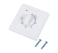 Hominas Presa Temporizzata, 30 Min Temporizzatore 220V 10A Presa Elettrica Interruttore Temporizzato Timer Meccanico Digitale per Uso Interno