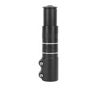 Hominas Prolunga per Attacco Manubrio Forcella per Bici, in Lega di Alluminio, Regolabile, Riser per Manubrio, per Ciclismo Ahead STEM Mountain Bike (150 mm)