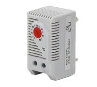 Hominas Termostato Meccanico, 0-60 ℃ Interruttore Di Temperatura Termostato Ambiente Meccanico Elettronico Regolabile per Termoregolatore, Rojo