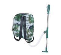 hominjoy Spruzzatore del panno dello zaino dello spruzzatore del fertilizzante del giardino per l'applicazione efficiente Manuale Fertilizzante Acciaio inossidabile e materiali del panno