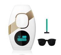 Homirty Epilatore Laser a Luce Pulsata,Peli Donne IPL Laser Hair Removal per Depilazione Donna, IPL Laser Epilazione 5 Livelli di Energia, 999,900 Lampi per Braccio, Gamba, Corpo, Bikini