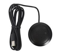 Homirty Micrófono USB de Conferencia,Altavoz USB,Micrófono Omnidireccional de 360°, con Botón de Silencio,Plug & Play,para Reuniones en Línea,Clases Online,Juegos