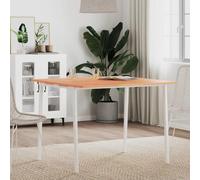 homiuse Piano per Tavolo Desktop di Apprendimento Multifunzionale Piano di Ricambio Quadrato per Tavolino da Caffè Banchi da Lavoro o Scrivanie Design Elegante Marrone 90x90x1,5 cm