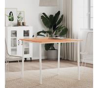 homiuse Piano per Tavolo Desktop di Apprendimento Multifunzionale Piano di Ricambio Quadrato per Tavolino da Caffè Banchi da Lavoro o Scrivanie Design Elegante Marrone 80x80x1,5 cm