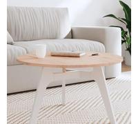 homiuse Piano per Tavolo Multifunzionale Desktop di Apprendimento Piano di Ricambio Rotondo per Tavolino da Caffè Banchi da Lavoro o Scrivanie Design Elegante Marrone 70x1,5 cm